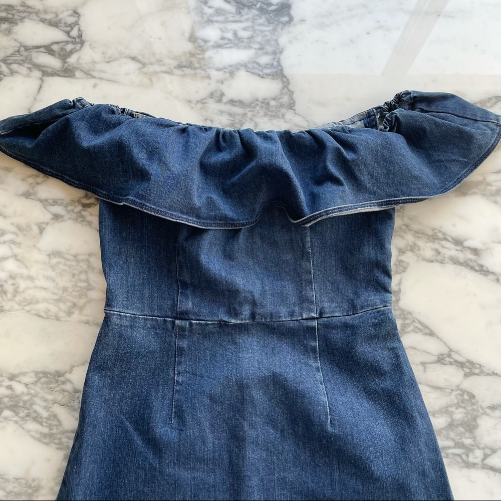Kendall + Kylie Denim mini dress - Picture 4 of 6